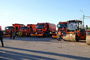 Новая спецтехника для уборки дорог поступила в Хабаровский край